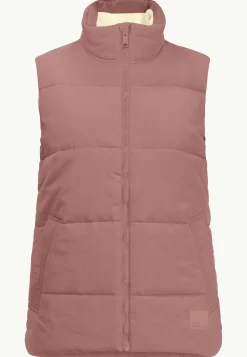 Lifestyle|Voor- En Najaarsjacks/-Jassen|Jack Wolfskin White Frost Vest W