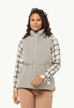 Lifestyle|Voor- En Najaarsjacks/-Jassen|Jack Wolfskin White Frost Vest W