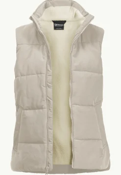 Lifestyle|Voor- En Najaarsjacks/-Jassen|Jack Wolfskin White Frost Vest W