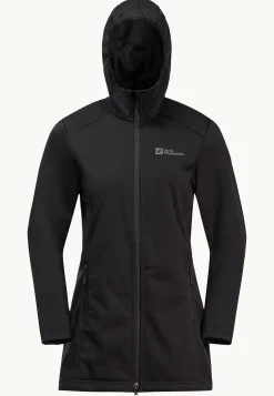 Wandelen|Voor- En Najaarsjacks/-Jassen|Jack Wolfskin Windhain Coat W