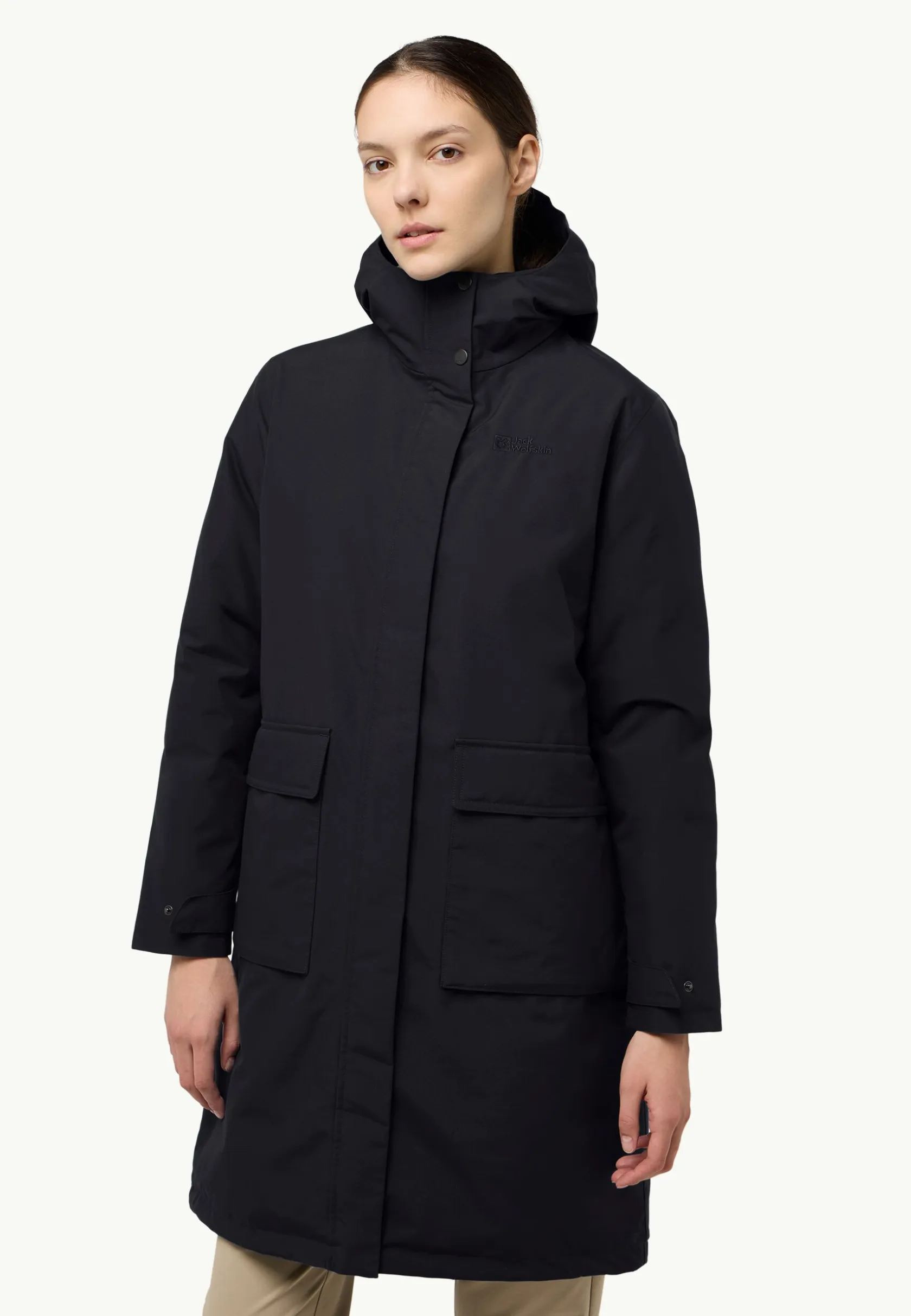 Isolatiejacks|Winterjacks|Jack Wolfskin Wintertor Coat W Rds black