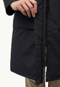 Isolatiejacks|Winterjacks|Jack Wolfskin Wintertor Coat W Rds black