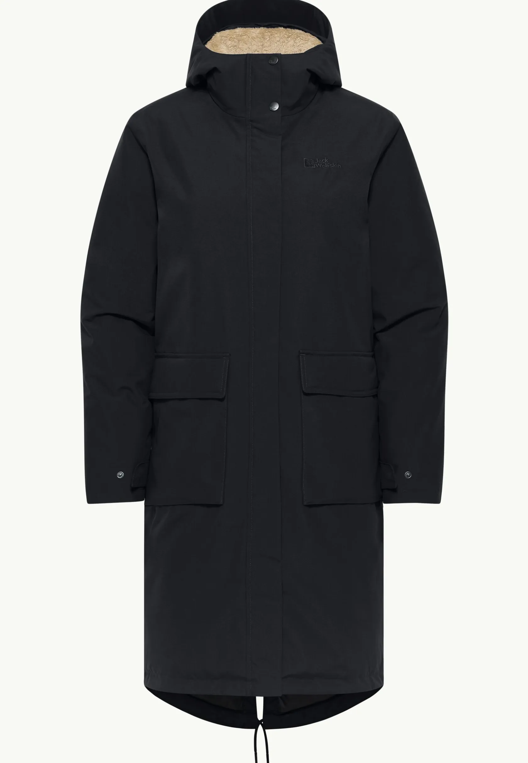 Isolatiejacks|Winterjacks|Jack Wolfskin Wintertor Coat W Rds black