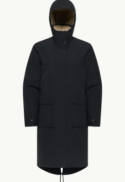 Isolatiejacks|Winterjacks|Jack Wolfskin Wintertor Coat W Rds black