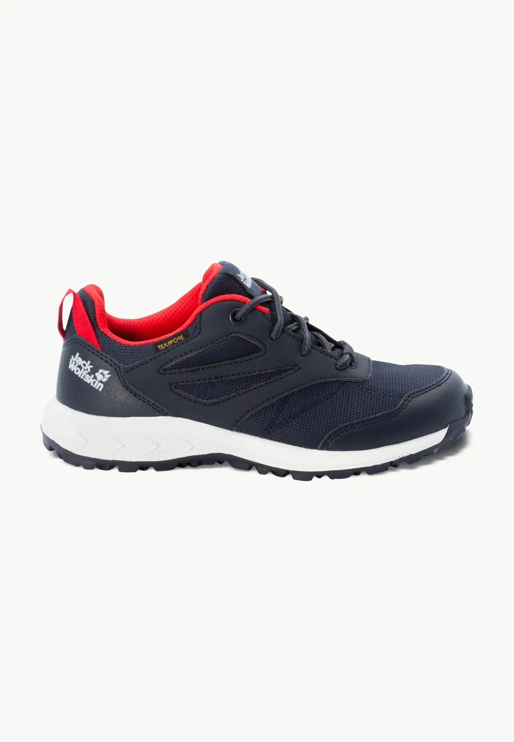 Multifunctionele Schoenen|Outdoor Sneaker|Jack Wolfskin Woodland Texapore Low K