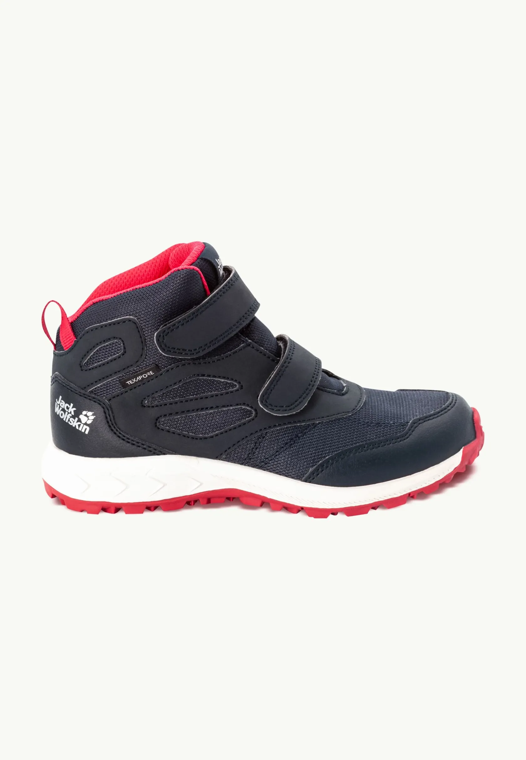 Multifunctionele Schoenen|Outdoor Sneaker|Jack Wolfskin Woodland Texapore Mid Vc K