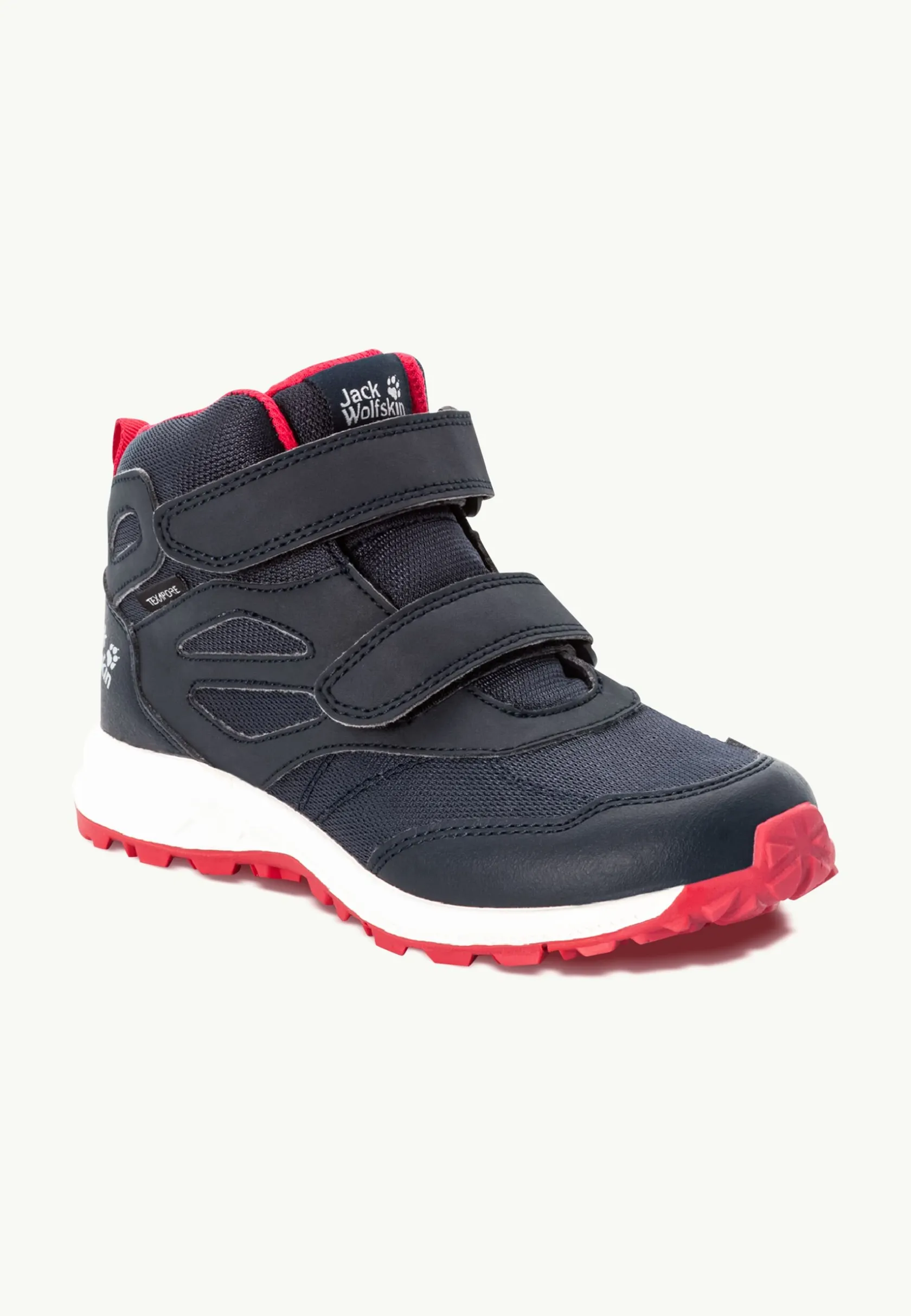 Multifunctionele Schoenen|Outdoor Sneaker|Jack Wolfskin Woodland Texapore Mid Vc K